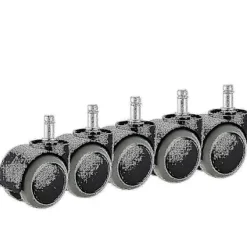 Kontorsmöbler>Ersättningshjul för IKEA kontorsstolar 5-pack 10mm x 22mm
