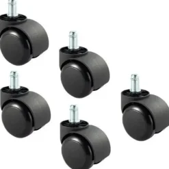 Kontorsmöbler>Ersättningshjul för IKEA kontorsstolar 5-pack 10mm x 22mm