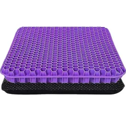 Kontorsmöbler>Extra stor Gel-kudde Andas Honeycomb Relief Äggkudde Hemmakontorsstol Bilar Rullstol (