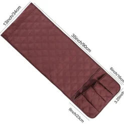 Soffor>5-fickars soffaförvaringsarmstöd Organizer Hängande sängbordspåse