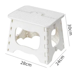 Pallar>Fällbar bänk, plast, hållbar och portabel