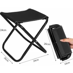 Pallar>Fällbar campingpall utomhus fällbar pall, liten bärbar Campi