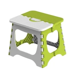 Pallar>Fällbar pall bärbar plastpall hopfällbar bänk fotpall fiskepall med multifunktionellt handtag blandbar stol fot