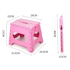 Pallar>Fällbar pall 27cm - Svart