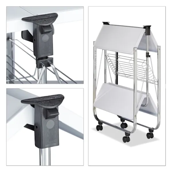 B2X Småbord>Fällbar serveringsvagn