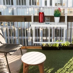 Northio Balkongmöbler>Fällbart balkongbord i trä