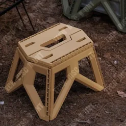 TECH DISCOUNT Pallar>Fällstol - TD® - Camping - Brun - Material PP - Utomhus