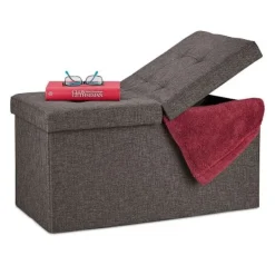 Northix Kistor & Koffertar>Förvaringsbänk med gångjärnslock