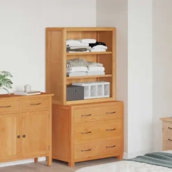 vidaXL Byråer>Förvaringsmöbelset med låda med lagring Brun Konstruerat trä