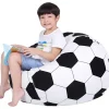 Sittsäckar>Förvaringssäck för gosedjur, sittsäcköverdrag för barn (ej fyllning) 24 tum, Fotboll