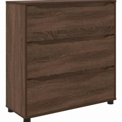 vidaXL Byråer>Förvaringsskåp Brun Ek 80 x 31 x 81 cm Konstruerat trä