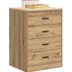 vidaXL Skåp>Förvaringsskåp för garage hantverksmässig ek 60x51x85 cm