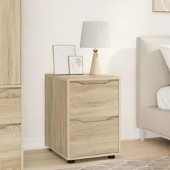 vidaXL Byråer>Förvaringsskåp Sonoma-ek 40 x 48 x 57 cm Konstruerat trä