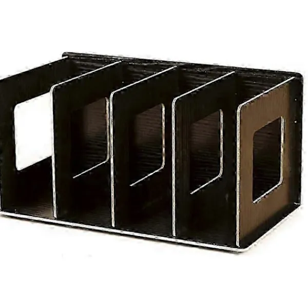 FMYSJ Kontorsmöbler>Förvaringsställ i trä för CD-skivor, DVD-skivor och böcker, hopfällbar organizerhylla 30,5x15x17cm (FMY)