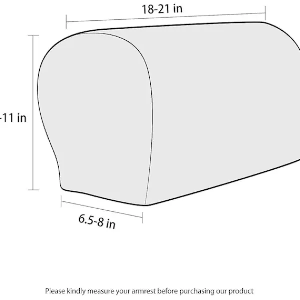 DMstore Soffor>Fåtölj Armstödsskydd Stretch Soffa Arm Caps Armstödsskydd För Stolar