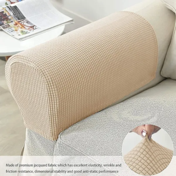 DMstore Soffor>Fåtölj Armstödsskydd Stretch Soffa Arm Caps Armstödsskydd För Stolar