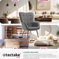 tectake Fåtöljer><noscript><img width=