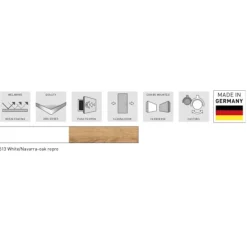 Germania Kontorsmöbler>Rullskåp Altino 40x48,9x56,9 cm navarra-ek och