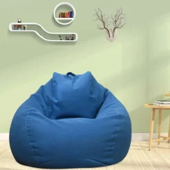 Sittsäckar>Helt ny extra stor bönpåse-fåtölj-soffaöverdrag inomhus lat loungestol för vuxna barn (ingen fyllning!)