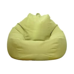 Sittsäckar>Helt ny extra stor sittsäck fåtölj soffa överdrag inomhus lat fåtölj för vuxna barn-grön