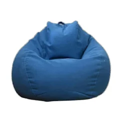 Sittsäckar>Helt Ny Extra Stor Sittsäck Fåtölj Soffa Överdrag Inomhus Lazy Lounger För Vuxna Barn Bästsäljare! 100 * 120cm