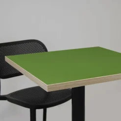 Matbord>Hög stång 60 x 60 cm - Bazila modell a träkanter