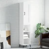 vidaXL Skåp>Högskåp vit 34,5x34x180 cm konstruerat trä