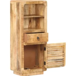 vidaXL Skåp>Högskåp 45x32x110 cm grovt mangoträ