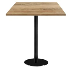 Matbord>Högt bord 70 x 70 cm - Rom modell slovensk ek