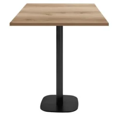 Matbord>Högt bord 70 x 70 cm - Rund delano ek modell