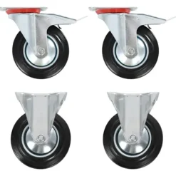 vidaXL Balkongmöbler>Hjul 4 st 160 mm