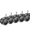 Kontorsmöbler>Hjulset för IKEA-stolar, 5 kraftiga hjul 10x22mm