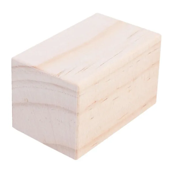 Soffbord>HK 4 st möbelben i trä för soffbord, skrivbord, skåp, möbler 3X5cm