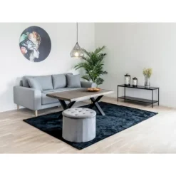 EBUY24 Sittpuffar>House Nordic TV-bänk med 2 Avery-hyllor 442759