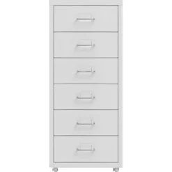 vidaXL Kontorsmöbler>Hurts Grå 28x41x69 cm metall