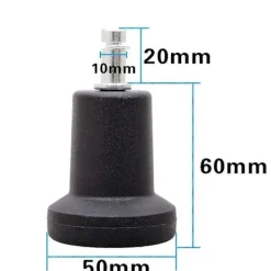 Kontorsmöbler>HXLQ Fasta Fötter (5 Stycken) Kontorsstol Fast, Datorstol Snurrstol Halkfri, Säker Och Stabil