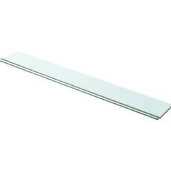 vidaXL Hyllor>Hyllplan 2 st glas genomskinligt 100x12 cm