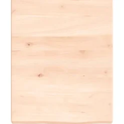 vidaXL Hyllor>Hyllplan 40x50x(2-4) cm obehandlad massiv ek