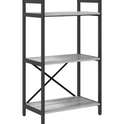 vidaXL Hyllor>Hyllsystem Grå Sonoma 56 x 34 x 96 cm Konstruerat trä