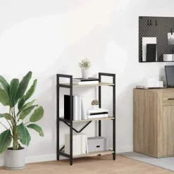 vidaXL Hyllor>Hyllsystem Sonoma-ek 56 x 34 x 96 cm Konstruerat trä