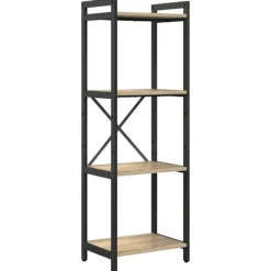 vidaXL Hyllor>Hyllsystem Sonoma-ek 40 x 30 x 85 cm Konstruerat trä