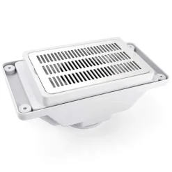 Sminkbord>Inbyggd Bordsspik Dammuppsamlare Vit EU-kontakt