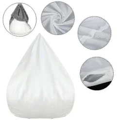 Sittsäckar>Innerfoder Vattentätt Lazy Bean Bag Sofföverdrag, Ingen Fyllning 100X120 CM