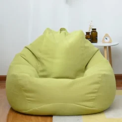 Sittsäckar>Inomhus Utomhus Vuxen Sittsäck Spelstol Extra Stor Sittsäck Överdrag Grön 500g Grön Grön 500g