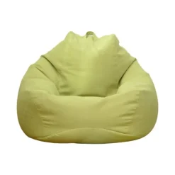 Sittsäckar>Inomhus Utomhus Vuxen Sittsäck Spelstol Extra Stor Sittsäck Överdrag Grön 450g Grön 450g