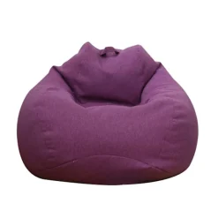 LAIQIANKUA Sittsäckar>Inomhus utomhus Vuxna Bean Bag Gaming Stol Extra stor Beanbag Cover M