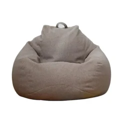 Sittsäckar>Inomhus/Utomhus Vuxen Sittsäck Gaming Stol Extra Stor Sittsäcksöverdrag Brun Brown 500g