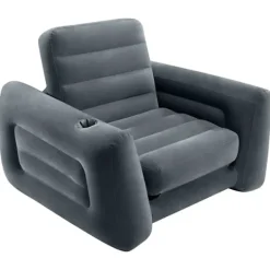 INTEX Fåtöljer>Utdragbar fåtölj 117x224x66 cm mörk