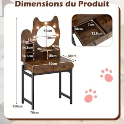 COSTWAY Sminkbord><noscript><img width=