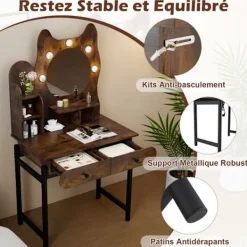 COSTWAY Sminkbord><noscript><img width=